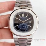 Swiss Grade 1 Patek Philippe Nautilus Cal.324 watch Stainless steel Blue Face
